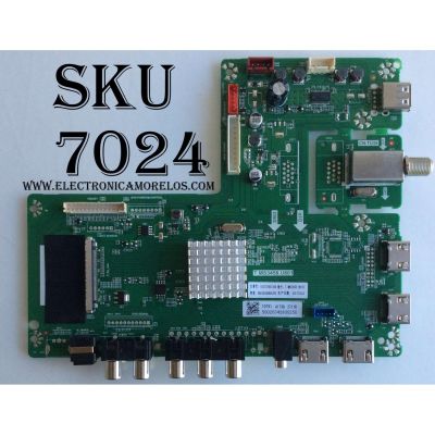 MAIN / RCA 50020345800250 / T.MS3458.U801 / 102170301344 / T.MS3458.U801C / 2025A001A0 / 2097A236A2 / 20170324 / MODELO RTU6549-B